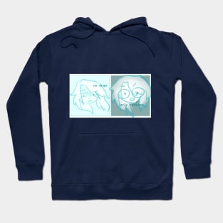 no draw only consume Hoodie